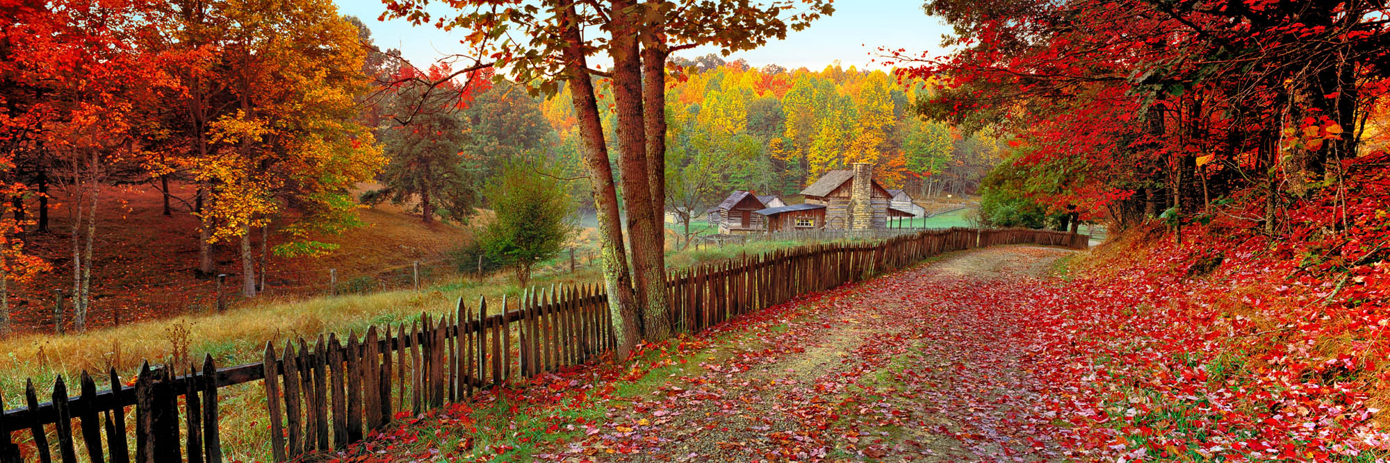 Pioneer Farm, West Virginia by Ken Duncan